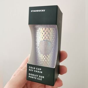 New Starbucks iridescent keychain